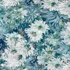 Width 150 Cm Polyester Cotton Woven Jacquard Fabric Vintage Flower Plants Weaving Fabric for Dress Table Cloth Shopping Bag
