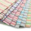 High Quality Bci Cotton Polyester Viscose Light Weight Woven Colorful Yarn Dyed Fabric for Baby Clothes