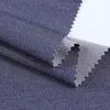 Wholesale China 250GSM Elastic Poly Nylon Plain Dye Twill Elastane Denim Grosgrain Stretch Industrial Roll Jeans Fabric for Pant