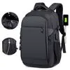 Anti-Theft Waterproof Laptop Backpack with USB Port 15.6 Inch Designer Leather Business Travel Bag Custom Backpack for Men