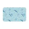Whale Pattern Polyester PVC Fabric, Heat Transfer Print, Waterproof, for Ice Packs & Tarpaulin