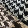 Europe and The United States New Qualified Thousand Bird Lattice 470G/M 90%Wool 5%Mohair 5%Nylon Melton Coat Skirt Fabric