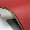 High Quality PVC Synthetic Nappa Leather Car Seat Fabric Water-Resistant Embossed Faux Polyester Knitted Backing