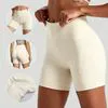 Women's Quick-Dry Nylon Spandex Workout Shorts with Pockets