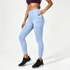 High Waist Four-Way Stretch Leggings with Phone Pockets