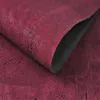 Eco-Friendly Cardinal Red Bread Vein Sustainable Thick Cork Fabric Synthetic Leather Wholesale for Bags