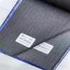 Italian Plaid Stripe Fancy 100% Wool Fabric Wholesale Cashmere Worsted for Men's Suits Woven Technique