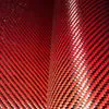 Twill Weave Carbon Fiber Kevlar Black Red Blue Woven Fabric Plain Wear Resistant Woven Outdoor Clothing Fabric
