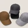 Fashion Fuzzy Texture Cashmere and Wool Blend Baseball Cap Winter Warm Thick Hairy Solid Color Newsboy Hat for Women