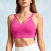 Buttery Soft Crisscross Back Yoga Sports Bra for Women