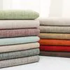 High-End Solid-Color 100% Polyester Woven Fabric Waterproof Digital Printing Pillow & Sofa Fabric 600GSM Medium Weight