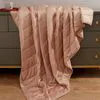 All Season Bamboo Fiber Bamboo Filling Reversible Duvet Bedding Set Weight Blanket Quilt Comforter Set