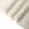 26 27winter Fall Free Sample Italian Similar Fashion Pure White Fleece Boucle Cashmere Mohair Wool Fabric for Suit Coat Trousers