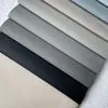Factory Price Elegant 100% Polyester Woven Plain Leatherette Sofa Fabric Breathable Custom Color 1.4mm Abrasion-Resistant