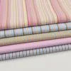 Wholesale Custom Lightweight Cotton Nylon Spandex Yarn Dyed Stripe Fabric for Summer Blouses and Skirts