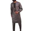 Custom 2026 New Product Medieval Renaissance Dress Outfit - Middle Eastern Arabian Suit with Flared Long Sleeves Tops and Pants