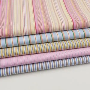 Wholesale Custom Lightweight Cotton Nylon Spandex Yarn Dyed Stripe Fabric for Summer Blouses and Skirts
---procurement customization--(https://www.xinlangtextile.com/)