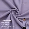 Two-Tone Dyed Lightweight Nylon Spandex High-Elastic UV-Protection Soft Wear-Resistant Breathable Skin-Friendly Fabric
