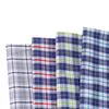 40% Polyester 30% Cotton 30% Viscose 116GSM Plaid Fabric for Students School Uniforms for Boys Girls Clothing Woven Technique