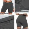 High Waisted Yoga Biker Shorts with Side Pockets