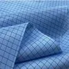 32*32 Organic Bamboo Fiber Grid Polyester Cotton Anti-Static Blended Fabric Functional Protective Sale for Boys and Girls Suits