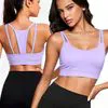 Open Back Yoga Sports Bra with Moisture-Wicking Fabric