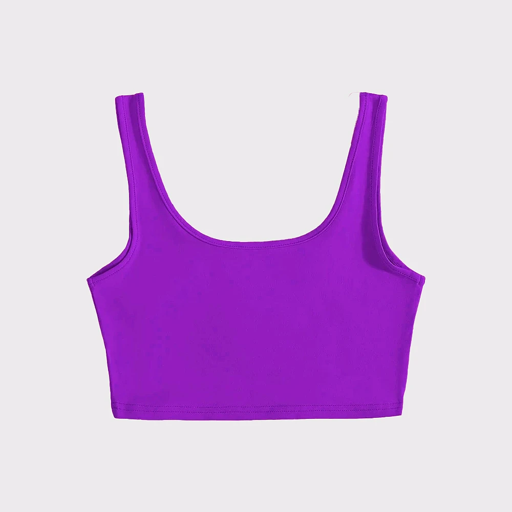 Women's Fashion Comfort Wireless Push-Up Bra Quick Dry Sporty Style Solid Pattern Knitted Adults New Design Breathable Cotton