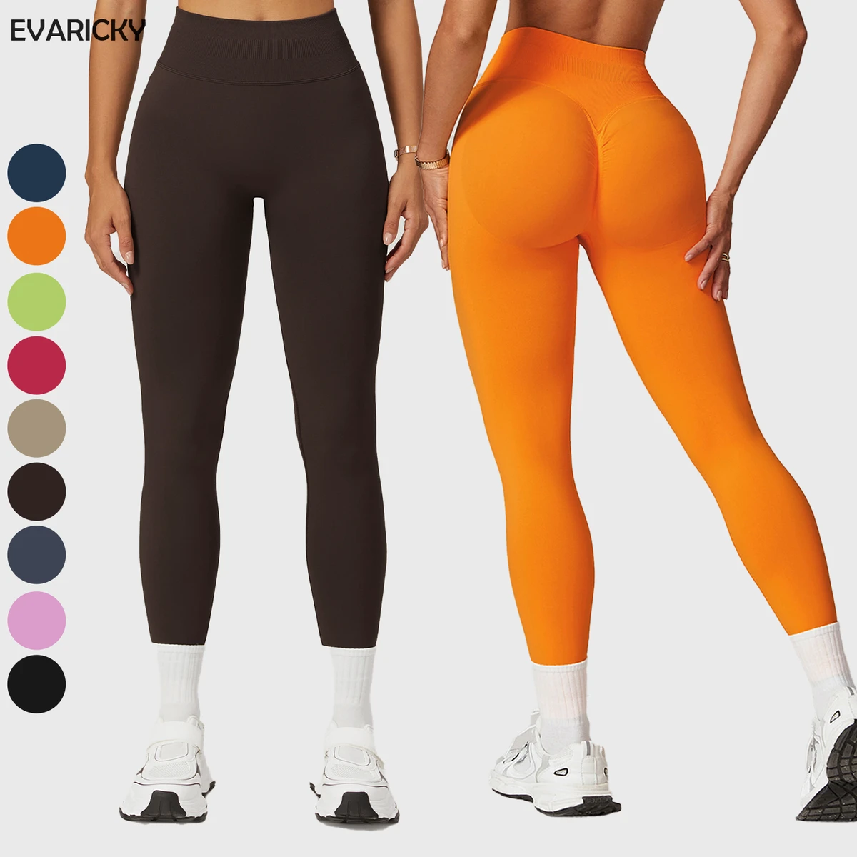 Custom High Quality Scrunch Butt Sportswear Running Seamless Legging Gym Wear High Waisted Yoga Leggings For Women