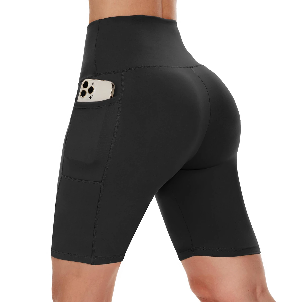 Women's Biker Shorts Pockets 8