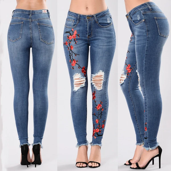 Hot Sale Ladies Denim Jeans.