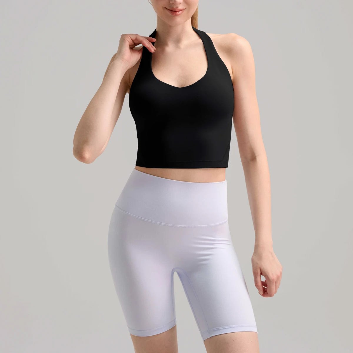 Wholesale High-Waisted Tummy Control Yoga Pants for Gym & Daily Wear, 2026 Hot-Selling Crop Top Leggings, Factory Price