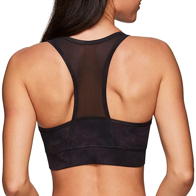 Latest Custom Sexy Ladies Summer Fitness Sports Bra Adjustable Straps Wire-Free Breathable Removable Triangle Design Your Own