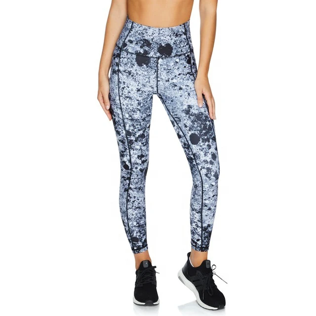 Women's High Waist Power Four-Way Stretch Eco-Friendly Breathable Workout Compression Yoga Pants Excellent Fit Tummy Leggings