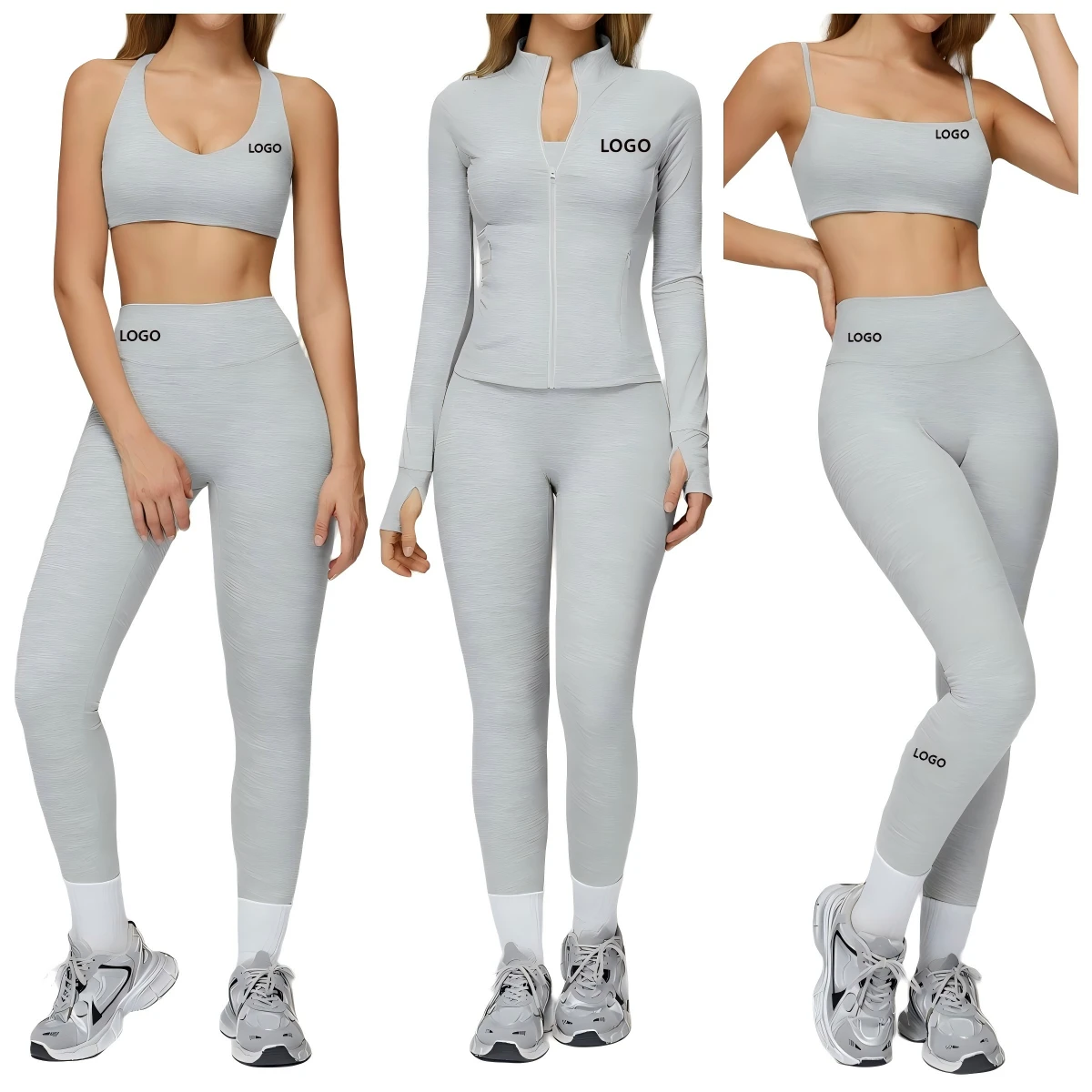 Hot Selling Fitness Yoga Set Gym Wear Women Gym Bra Leggings Sets Customize Logo Sport Wears Suit
