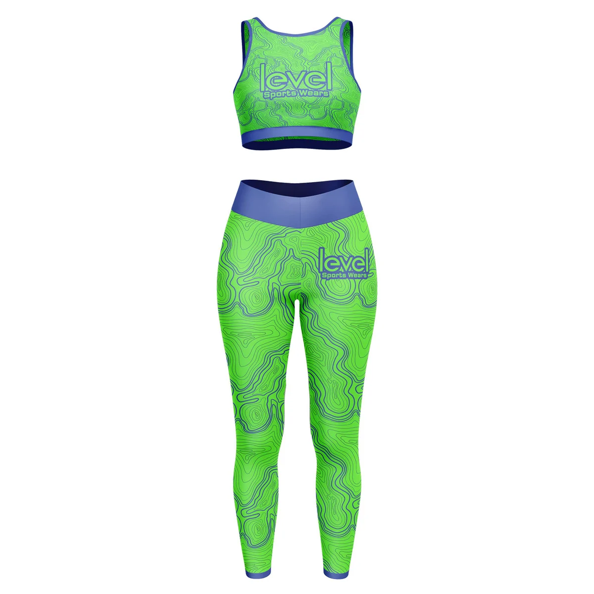 Gym Clothing Wear Top Leggings Fitness Girls Apparel Best Sports Sexy Slim Nylon Sport Suit Women Yoga Legging Pants Set