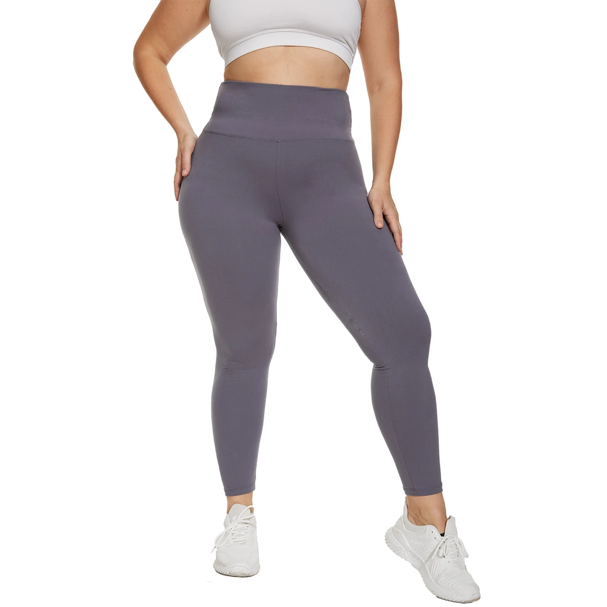 Best Material Plus Size Women Fitness Workout Legging Women Slim Fitness Yoga Leggings Solid Pattern Wholesale Price