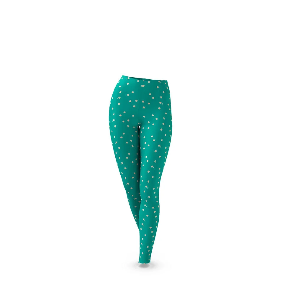 Low Price High Quality Women Winter Yoga Leggings Breathable Mid Waist Bamboo Fiber Knee-Length Casual Legging