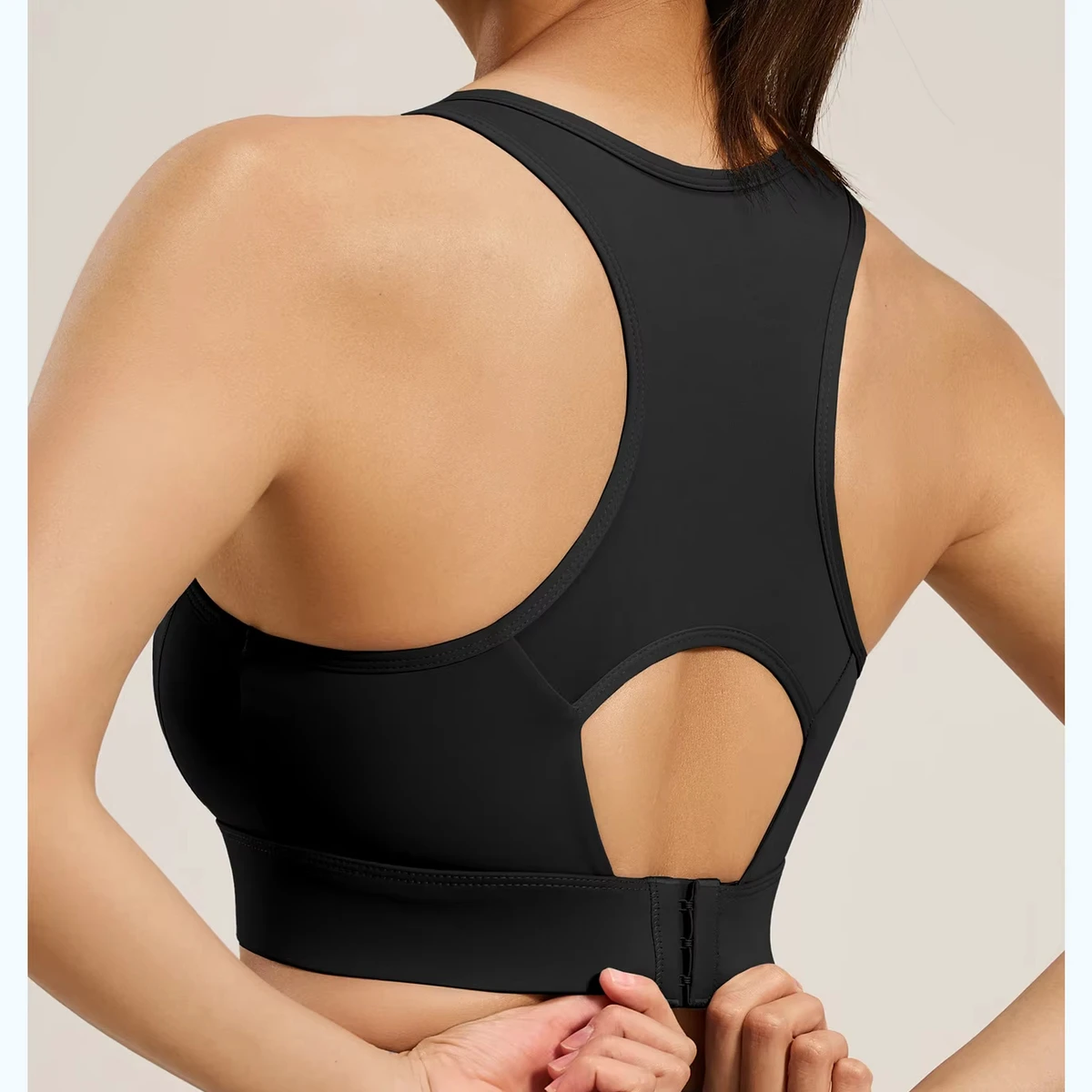 High Support Shockproof Spandex/PolyesterLightweight Soft Yoga Fitness Sports Bra