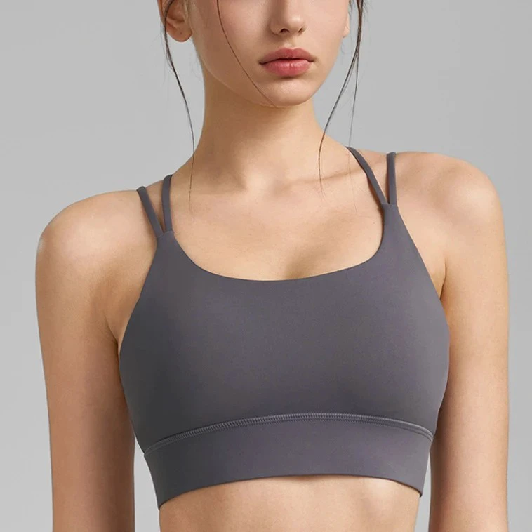 Stylish Women's Sexy Sports Bra Comfort Full Support Lightweight Breathable for Yoga Fitness Running Bra