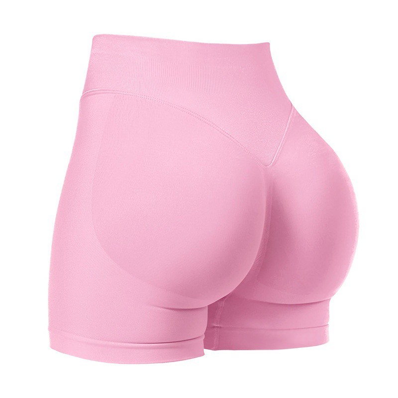 Women's High Waisted and Hip Lifting Yoga Shorts, Moisture Wicking and Suitable for Gym Running with Sturdy Fabrics Sweat-Wi...