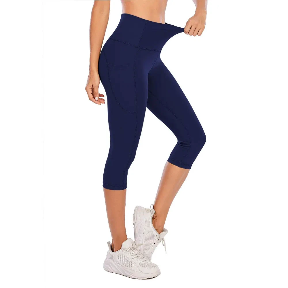 New Design Plus Size Leggings Woman Quick Dry Yoga Wear Gym 2025-26 New Arrival Trendy Classic Look Leggings for Women with OEM