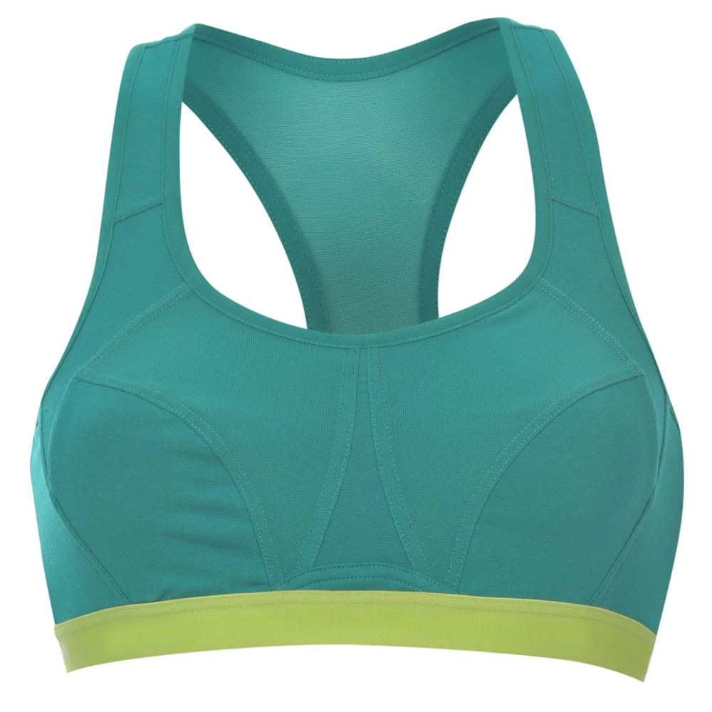 2026 Women's Fashion Seamless Sports Bra Adjustable Lightweight Yoga Crop Top Removable Padded Plus Size Front Logo Eco-Friendly