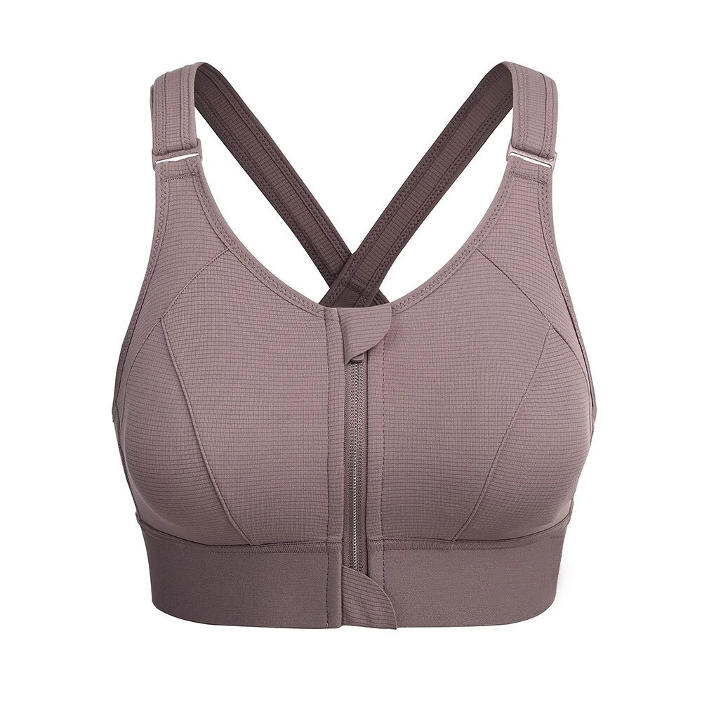High Quality Women's Sports Bra-Breathable Lightweight High Support Adjustable Straps Front Customizable Options Best Selling