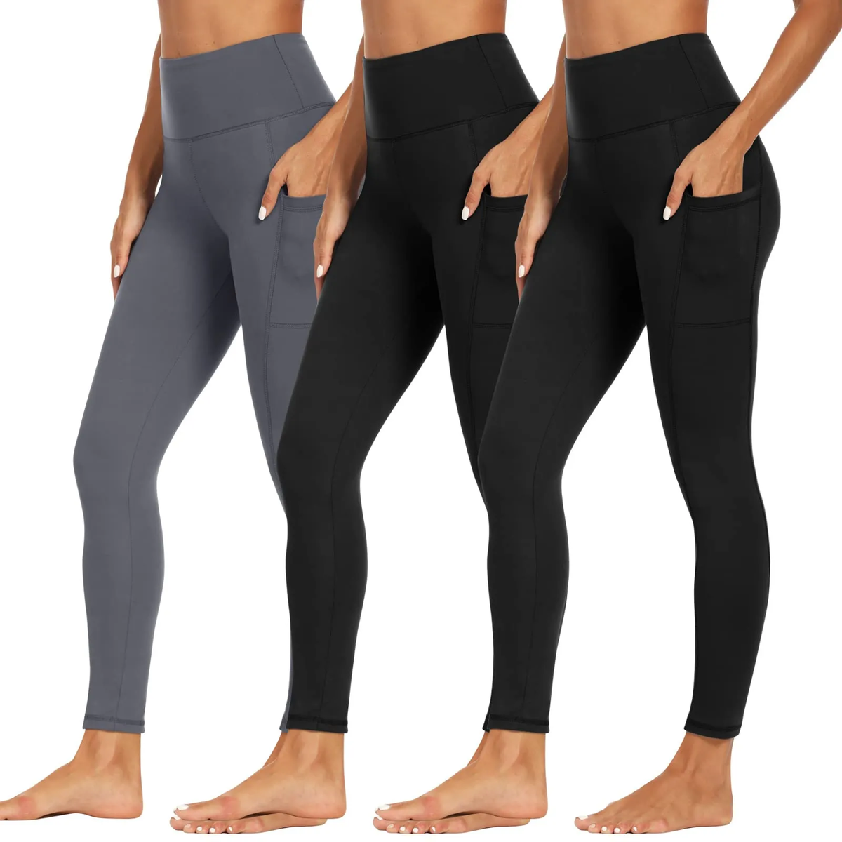 Yoga Wear Fitness PantsSublimated Leggings for Ladies Polyester Made Full Length High Waist Leggings for AdultsHigh Waist Yoga