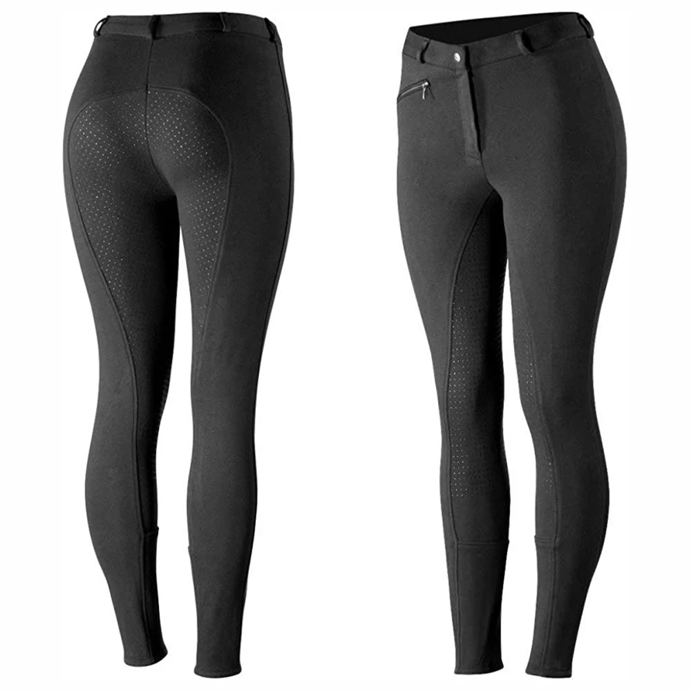 New Arrival Top Quality Custom Logo Women's Polyester/Spandex Breathable Riding Breeches OEM Equestrian Trousers