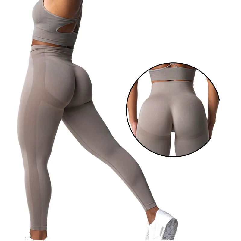 High Waist Quick-Drying Fitness Tights Breathable Yoga Pants for Outdoor Running Workout Running Leggings Spandex Gym Sportswear