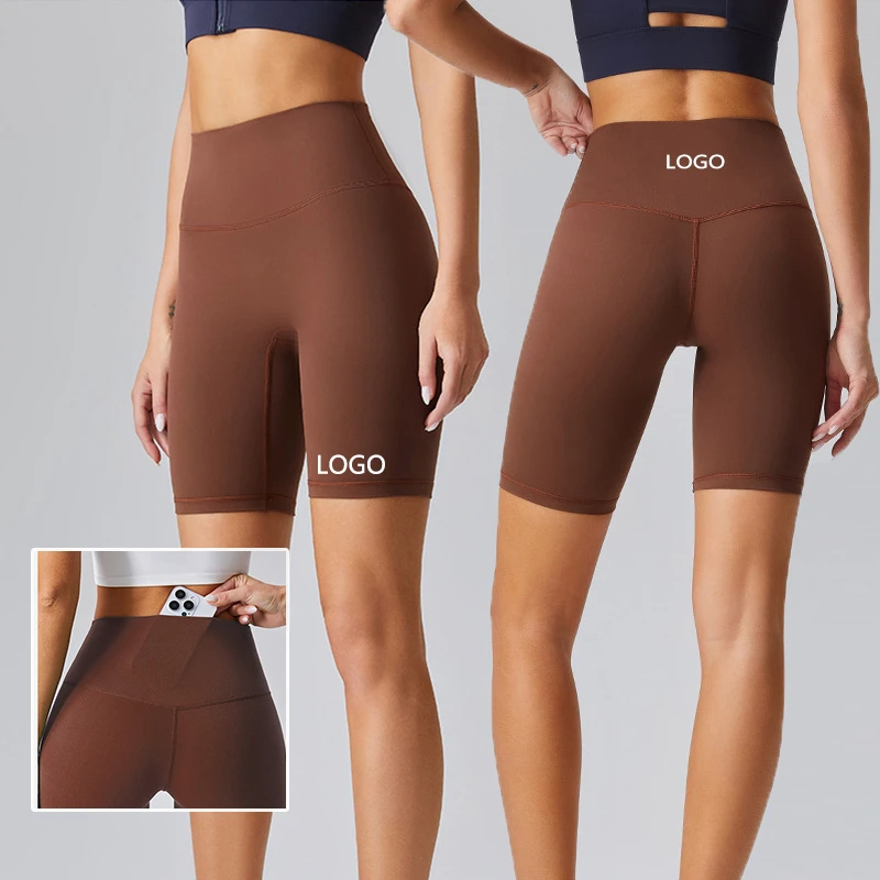 Women's Cycling Sports Leggings Quick Drying Yoga Knee Length Shorts High-waisted Running Fitness Cycle Shorts Plus Size Pants