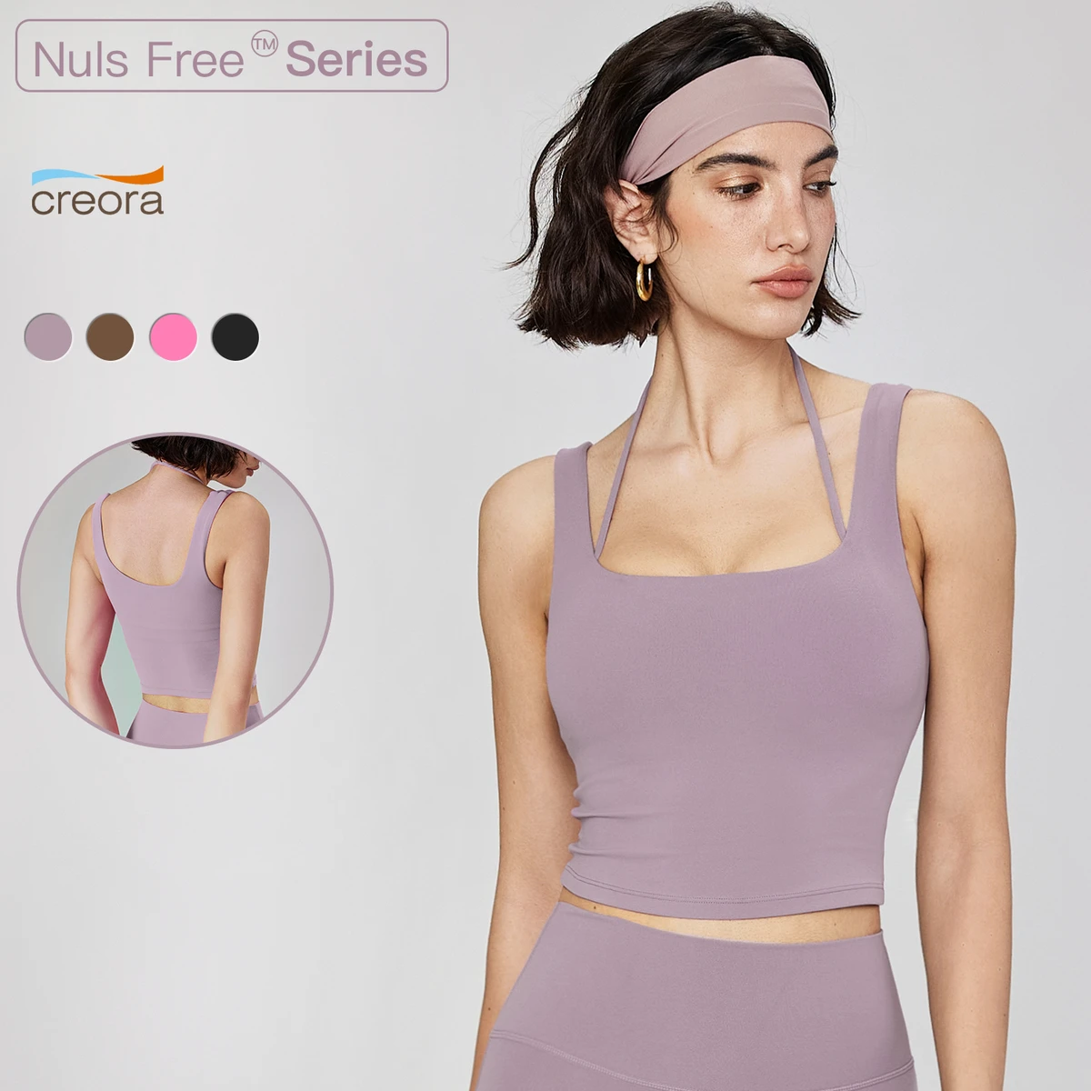 High Stretch Sports Bra for Running Removable Cup Yoga Quick Dry Sweat-Wicking Fitness Top