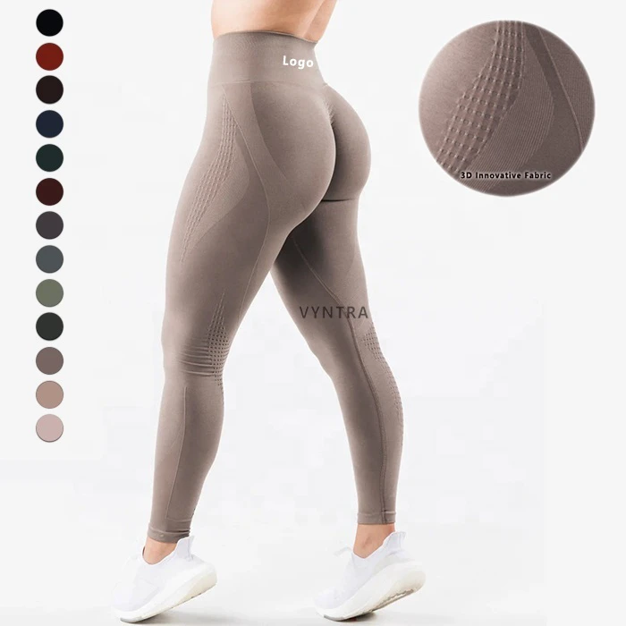 Women Workout Compression Tights Sports High Impact Tummy Control Butt Lift Cropped Pants Gym Athletic Running Yoga Leggings