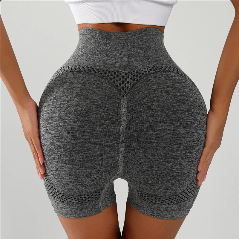 Best-Selling High-Waisted Quick-Drying Women's Yoga Fitness Shorts Stretchy Sport Peachy Bottom Leggings From for TIK TOK